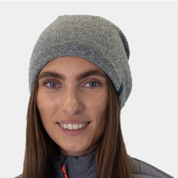 Jako German winter hat beanie skullcap plain grey knit size 2 - Picture 7 of 7